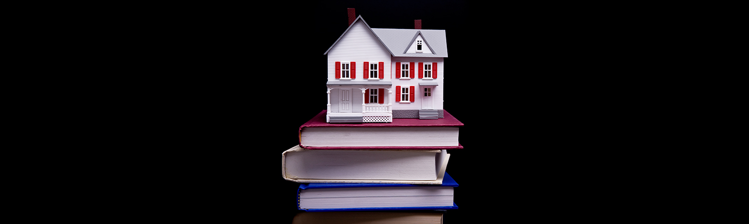 House on a Stack of Books