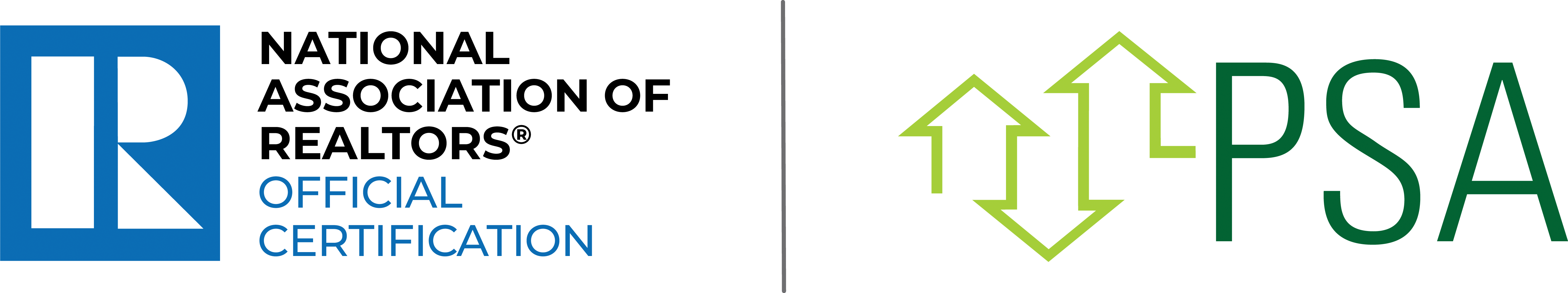 National Association of REALTORS&reg; Official Certification PSA Logo